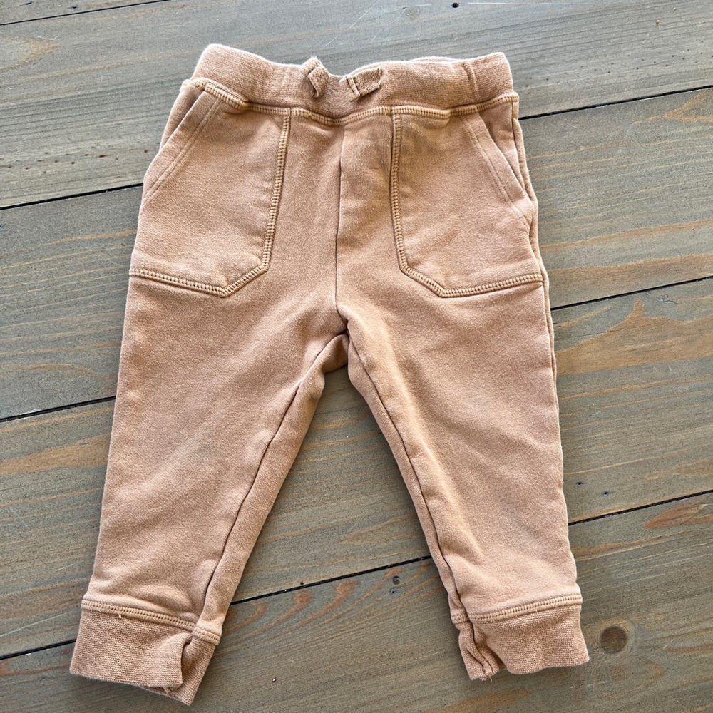 Angel Dear Knit Jogger Pants - Camel